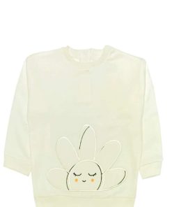 Cute Sunflower Sweatshirt - Off White