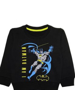 I am Batman Fleece Sweatshirt - Dull Black