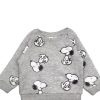 Cute Puppy Terry Sweatshirt - Gray
