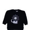 Like a Lion Terry Sweatshirt - Black