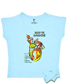 Enjoy The Sunshine - Turquoise Blue