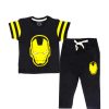 Ironman Tee & Trouser - Charcoal