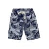Camouflage Print Cotton Shorts