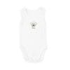 Baby Hola Bodysuit Romper - White