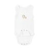 Baby Lions Bodysuit Romper - White