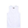 Boys Soft Cotton Vest - White