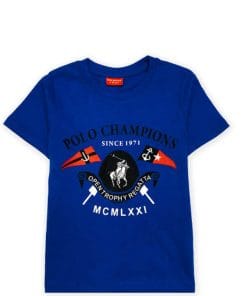 Polo Champions Tee Shirt - Roya Blue