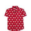 Raccoon Formal Shirt - Red
