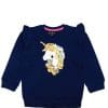 Baby Unicorn Sequence Sweatshirt - Navy Blue