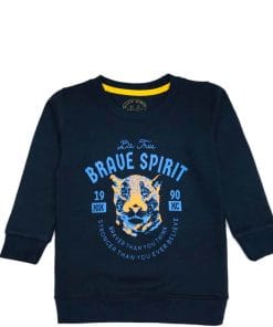 Brave Spirit Sweatshirt - Navy Blue