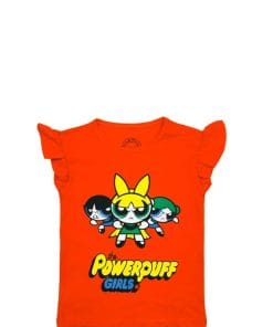 Power Puff Girls Tee Shirt - Orange