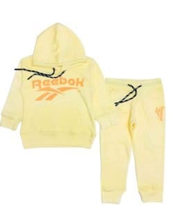 RB Hooded Fleece Tracksuit - Lime Yellow