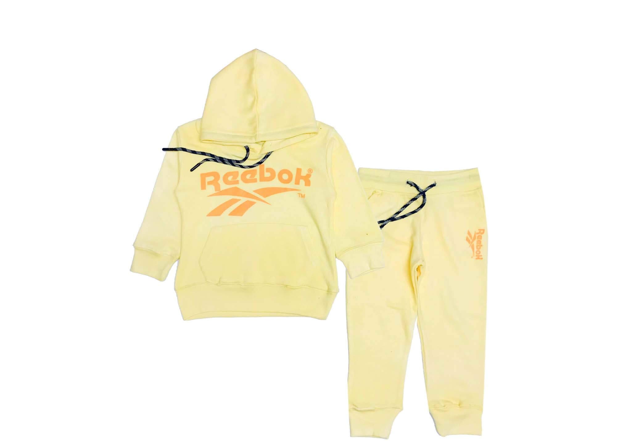 RB Hooded Fleece Tracksuit - Lime Yellow