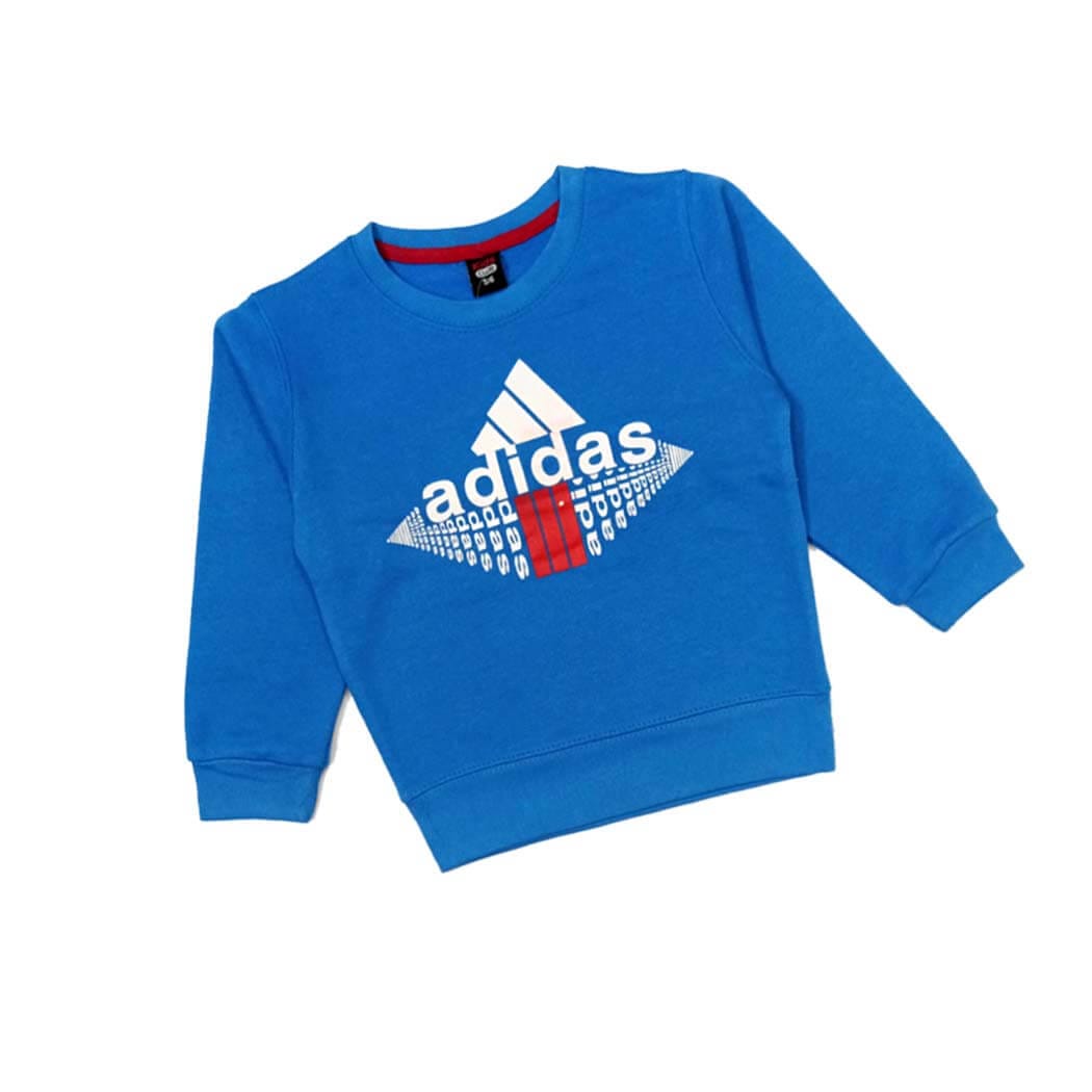 AD Style Fleece Sweatshirt - Blue