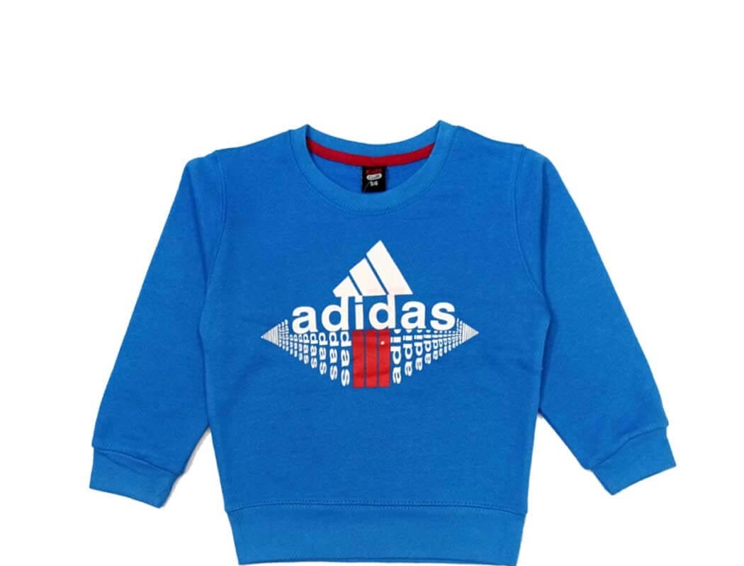 AD Style Fleece Sweatshirt - Blue