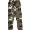 Large Camouflaged Print Mid Season Pent Trouser - Green