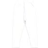 Mid Season Cotton Rib Tights - white