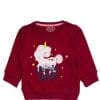 Power Unicorn Sequence Sweatshirt - Maroon