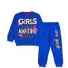 Sequence Amazing Girl Fleece Tracksuit - Royal Blue