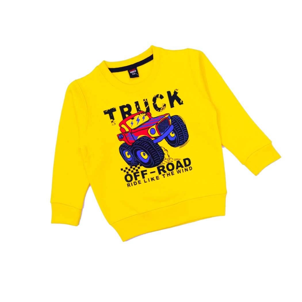 Truck Off Road Fleece Tracksuit - Yellow