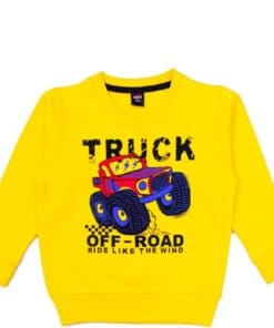 Truck Off Road Fleece Tracksuit - Yellow