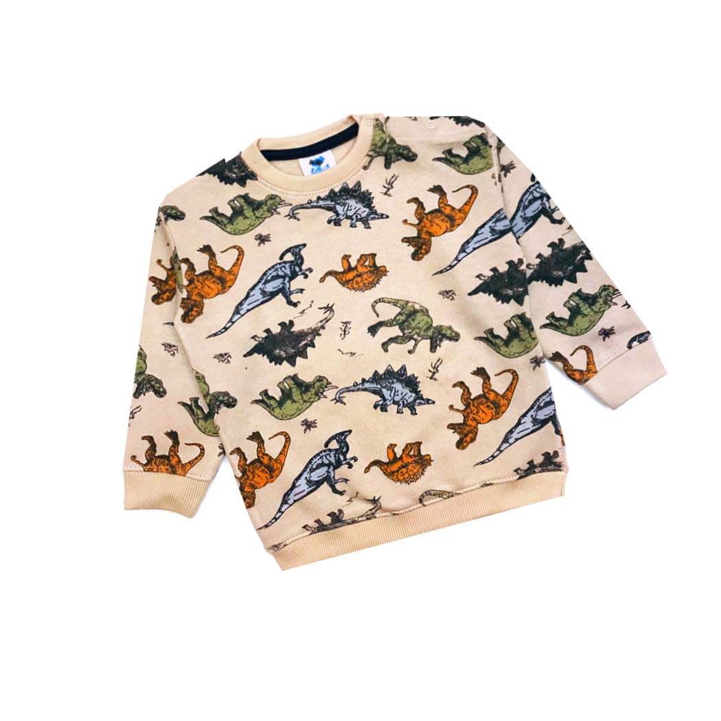 Wild Dinoes World Light Fleece Tracksuit - Skin