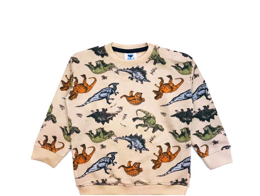 Wild Dinoes World Light Fleece Tracksuit - Skin