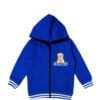 MCN Bear Fleece Hood _ Royal blue