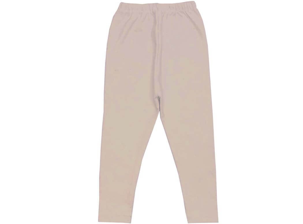 Mid Season Cotton Rib Tights - Skin