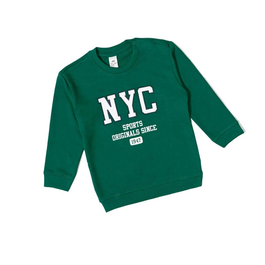 NYC Sports 1947 Fleece Sweatshirt - Green 1