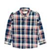Red Stripes & Multi Checked Formal Shirt