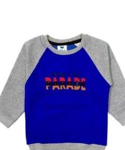 Welcome to the Prd Fleece Sweatshirt - Blue & Grey