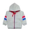 Classic Zipper Hood - Gray