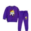 Modern Girl Fleece Tracksuit - Purple