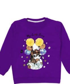 My Little Pany Sequence Fleece sweatshirt - Purple