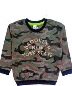 NYC Camouflaged Fleece Sweatshirt