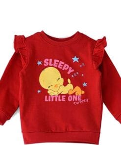 Sleepy Little one Tweety Sweatshirt - Red