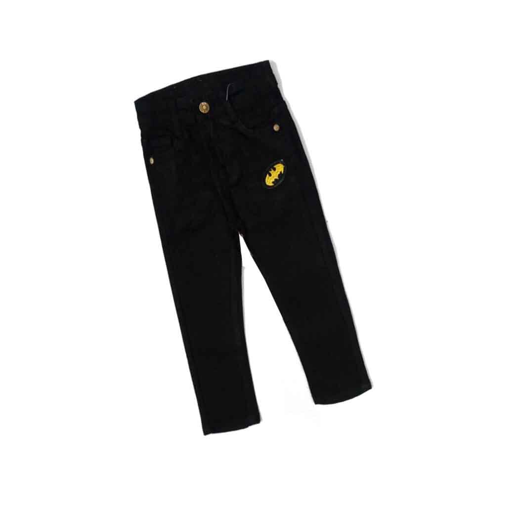 Batman Logo Denim Pant - Black 1