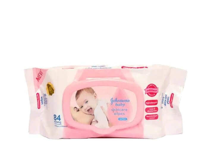 Johnson's Gentle All Over Baby Wipes 84PCS