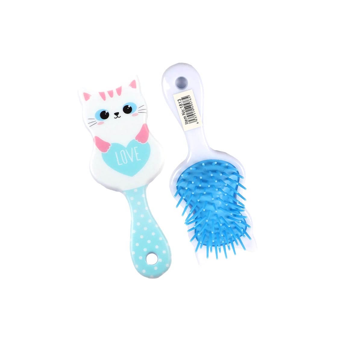 Love Kitty Babies Hair Brush - White 1