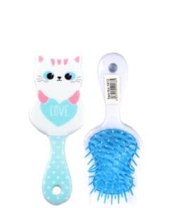 Love Kitty Babies Hair Brush - White