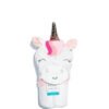 Unicorn Hooded Bath Towel - White