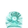 Velvet Knot Head Baby Girls Turban Cap - Mint Green