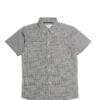 Brave Soul Grey Checkered Short Sleeves Casual Shirt