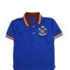 Classic Badge Polo Shirt - Royal Blue