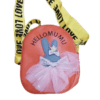 Hello Mumu Love Strip Kids Purse- Orange