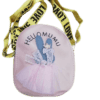 Hello Mumu Love Strip Kids Purse- Peach