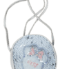 Kitty Sequence Kids Purse- White