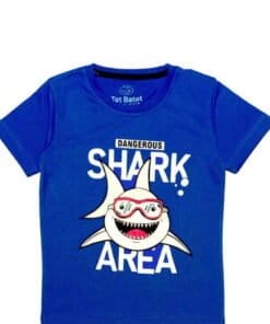 Shark Area Tee Shirt - Blue
