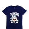 Shark Area Tee Shirt - Navy blue